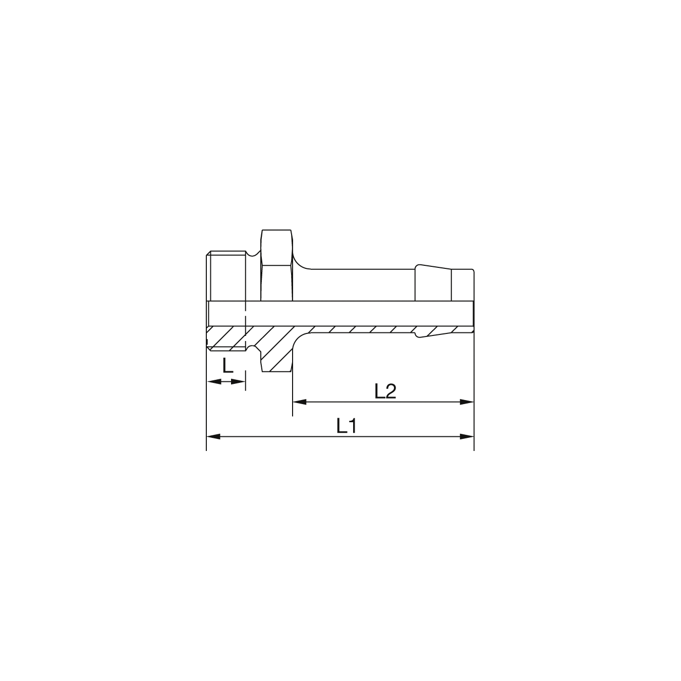 YOKIVE Schlauchstutzen-Winkel M16x1.5 – 10 Mm Außendurchmesser, Carbonstahl, Auslaufsicher Für Gas & Wasser